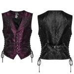 Punk Rave Hell Rider Waistcoat (RD)