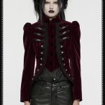 Punk Rave Devora Gothic Red Jacket