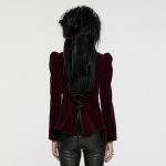 Punk Rave Devora Gothic Red Jacket
