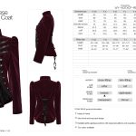 Punk Rave Devora Gothic Black Jacket