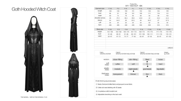 Punk Rave Tear You Apart Cloak Dress