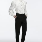 Punk Rave Ronan White Gothic Shirt