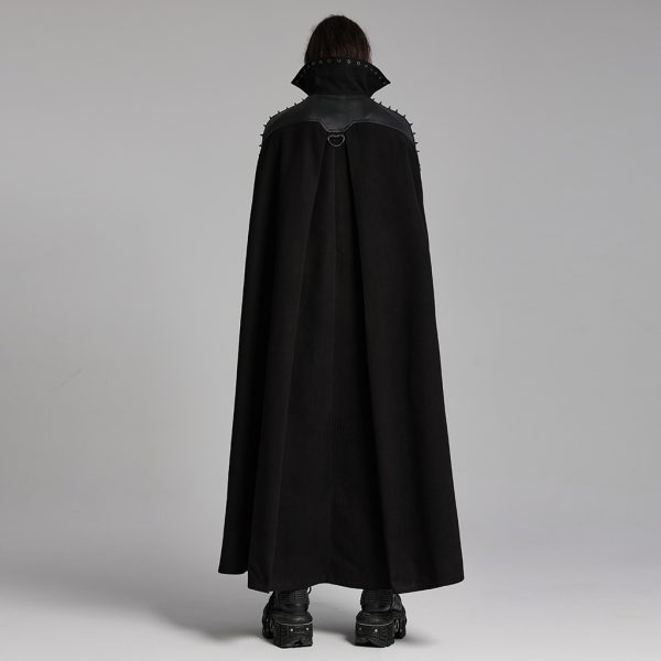 Punk Rave Legion Victorian Collar Spiked Cape