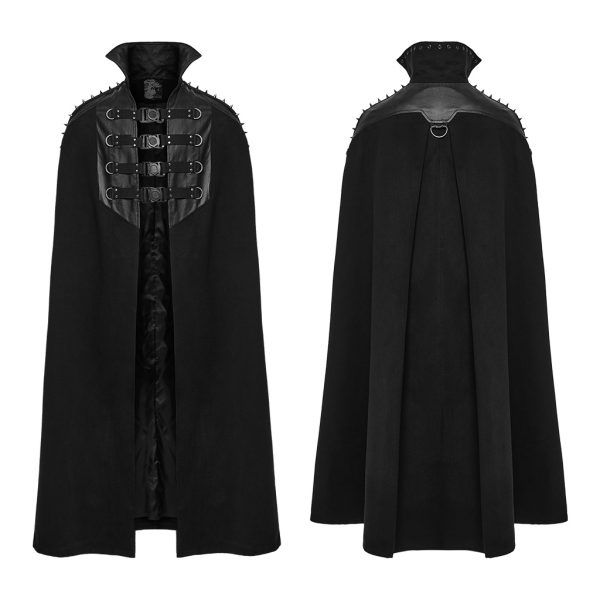 Punk Rave Legion Victorian Collar Spiked Cape