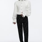 Punk Rave Transylvania White Victorian Collar Shirt