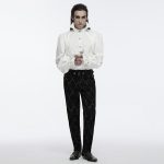 Punk Rave Transylvania White Victorian Collar Shirt