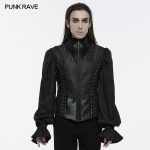Punk Rave Lord Xyron Detailed Vest