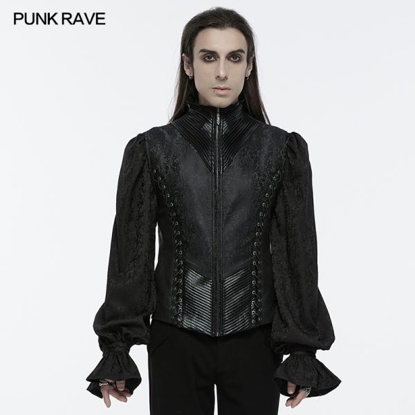 Punk Rave Lord Xyron Detailed Vest