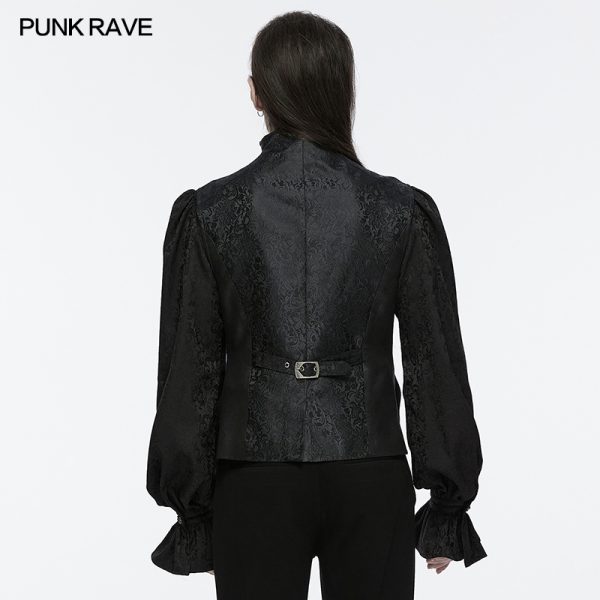 Punk Rave Lord Xyron Detailed Vest