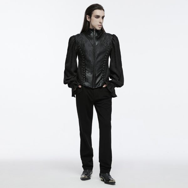 Punk Rave Lord Xyron Detailed Vest