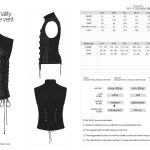 Punk Rave Wasteland Post-Apocalyptic Buckle Vest