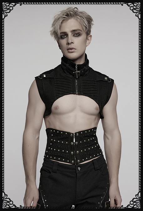 Punk Rave No Future Gothic Men Bolero