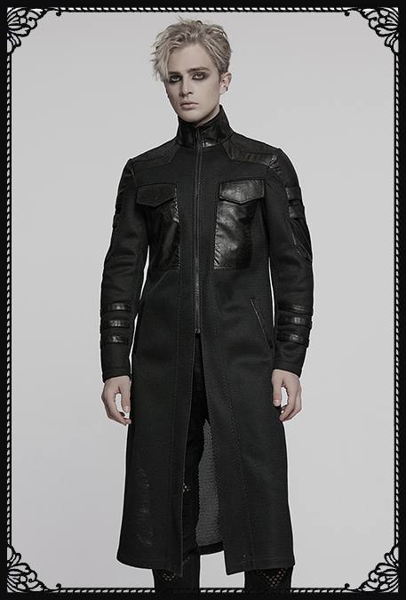 Punk Rave Dark Echo Gothic Coat