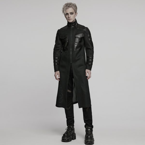 Punk Rave Dark Echo Gothic Coat