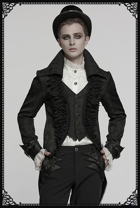 Punk Rave Grimblade Gothic Tailcoat