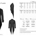 Punk Rave Grimblade Gothic Tailcoat
