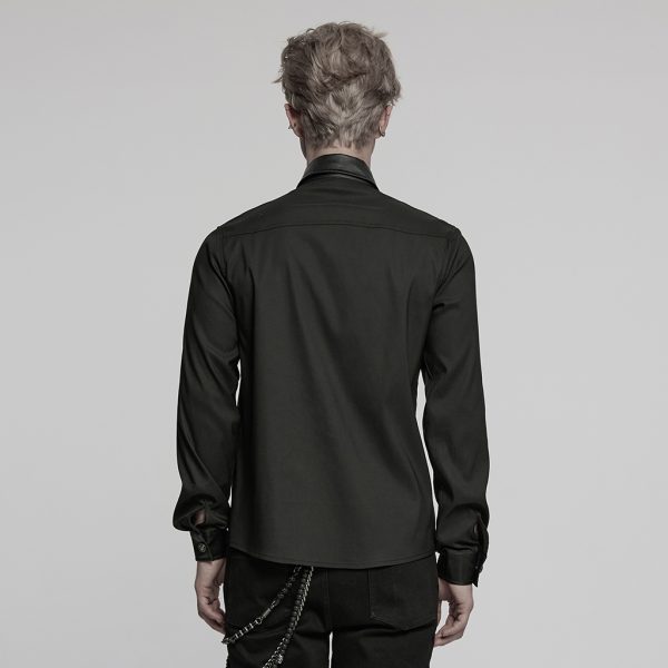 Punk Rave Kian Studded Gothic Shirt
