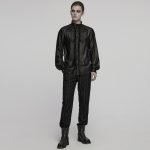 Punk Rave Black Francis Embroidered Sheer Gothic Blouse