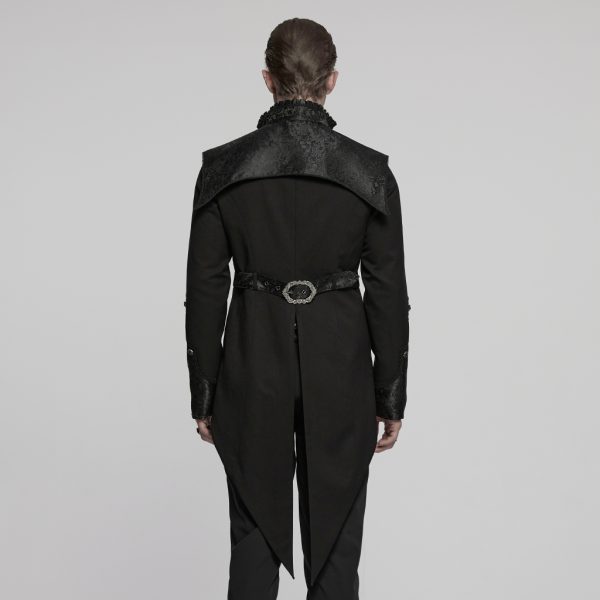 Punk Rave Stefan Gothic Blazer With Tail