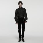 Punk Rave Valeral Black Lace Spike Shirt