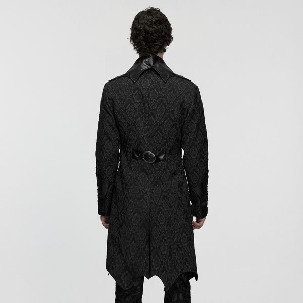 Punk Rave Chandler Bat Collars Black Jacket