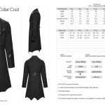 Punk Rave Chandler Bat Collars Black Jacket