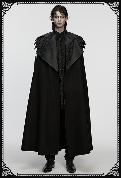 Punk Rave Leopold Collar Cape