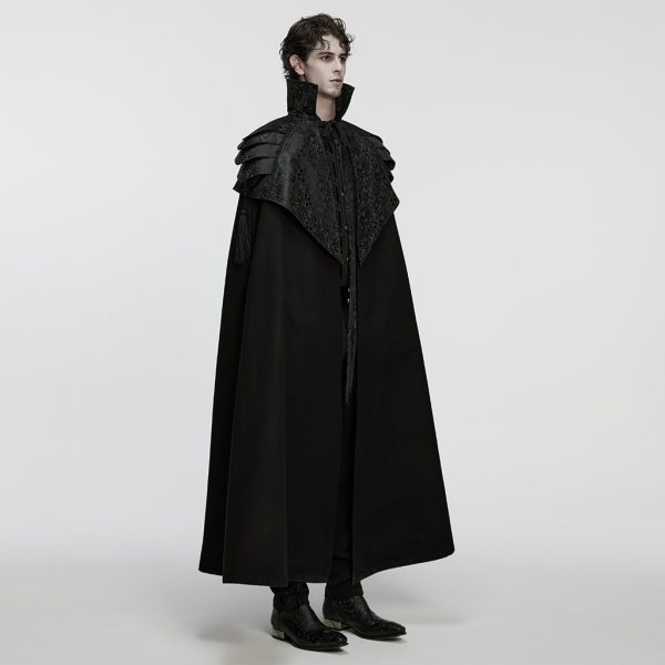 Punk Rave Leopold Collar Cape