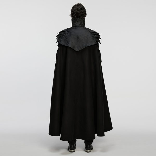 Punk Rave Leopold Collar Cape
