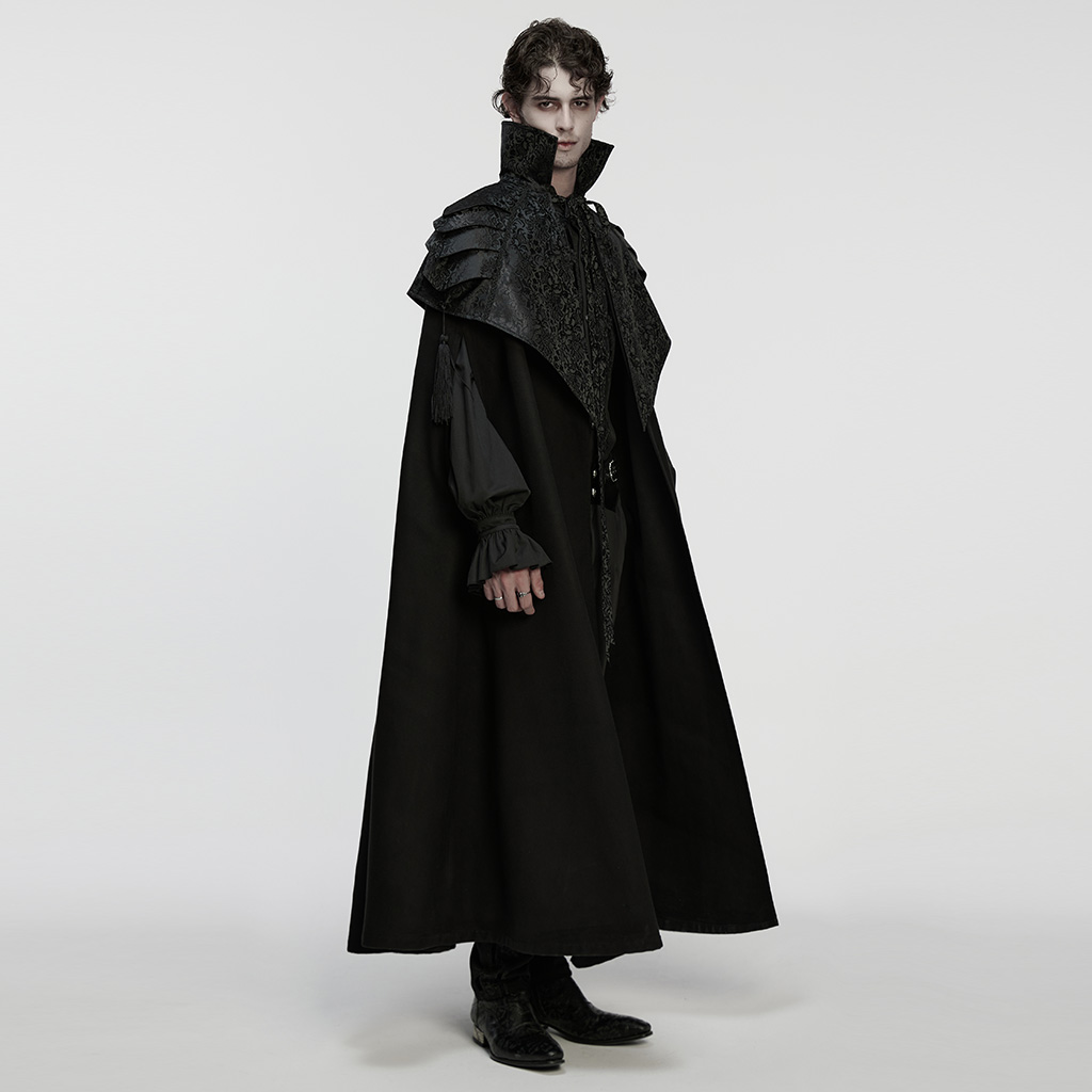 Punk Rave Leopold Collar Cape