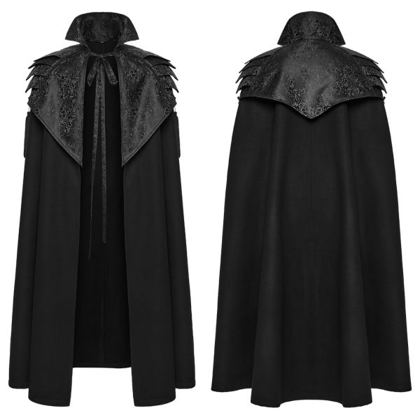 Punk Rave Leopold Collar Cape