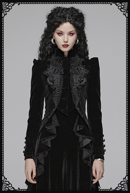 Punk Rave Layla Velvet Jacket