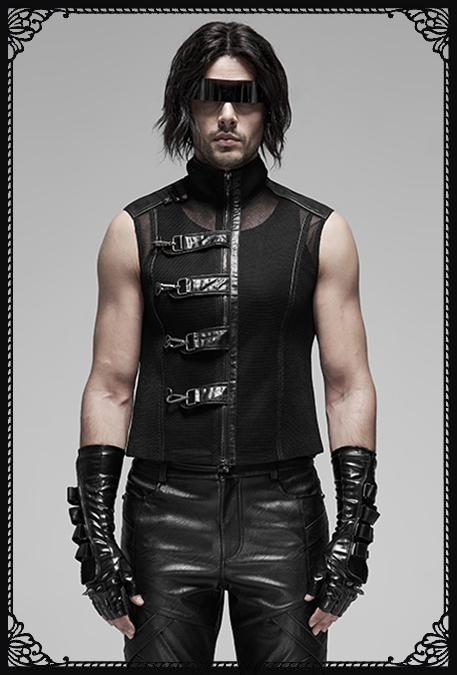 Punk Rave Titus Mesh Vest
