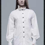 Punk Rave Balthazar White Aristocrat Blouse