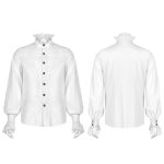Punk Rave Balthazar White Aristocrat Blouse