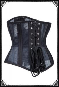 Halfbust fishnet wasit-trainer