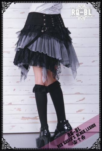 Short skirt with belt(GY)