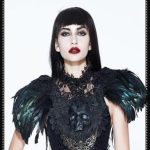 Sai Sai Skull and Feather Shrug