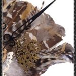 RQ-BL Steampunk feather headress