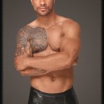 Noir Handmade Richard PVC Men Shorts
