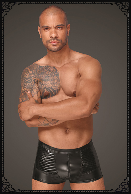 Noir Handmade Richard PVC Men Shorts