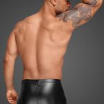 Noir Handmade Richard PVC Men Shorts