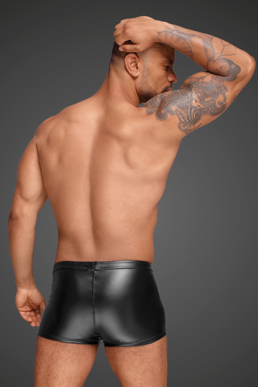 Noir Handmade Richard PVC Men Shorts