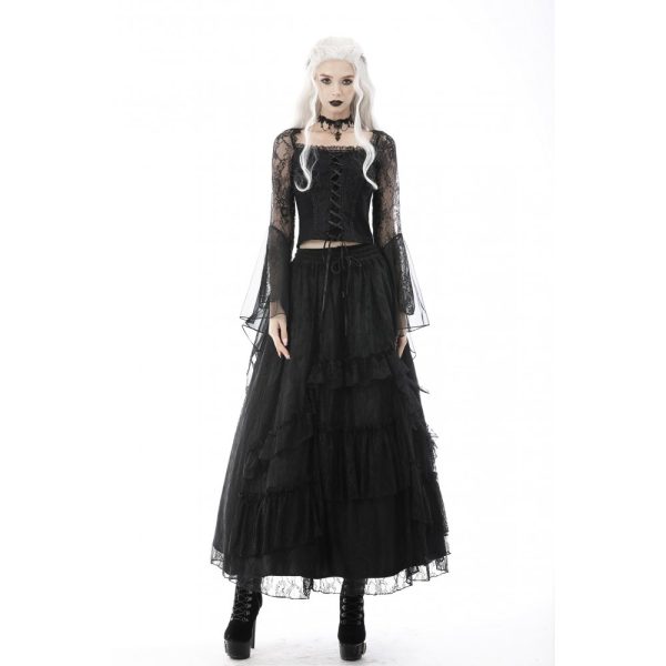 Dark In Love Evening Long Skirt