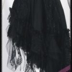 Short front long back skirt(BK)