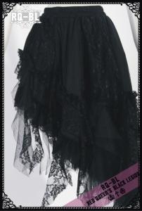 Short front long back skirt(BK)