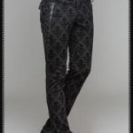 DevilFashion Gothic Brocade Pants