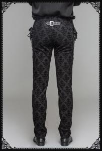 DevilFashion Gothic Brocade Pants