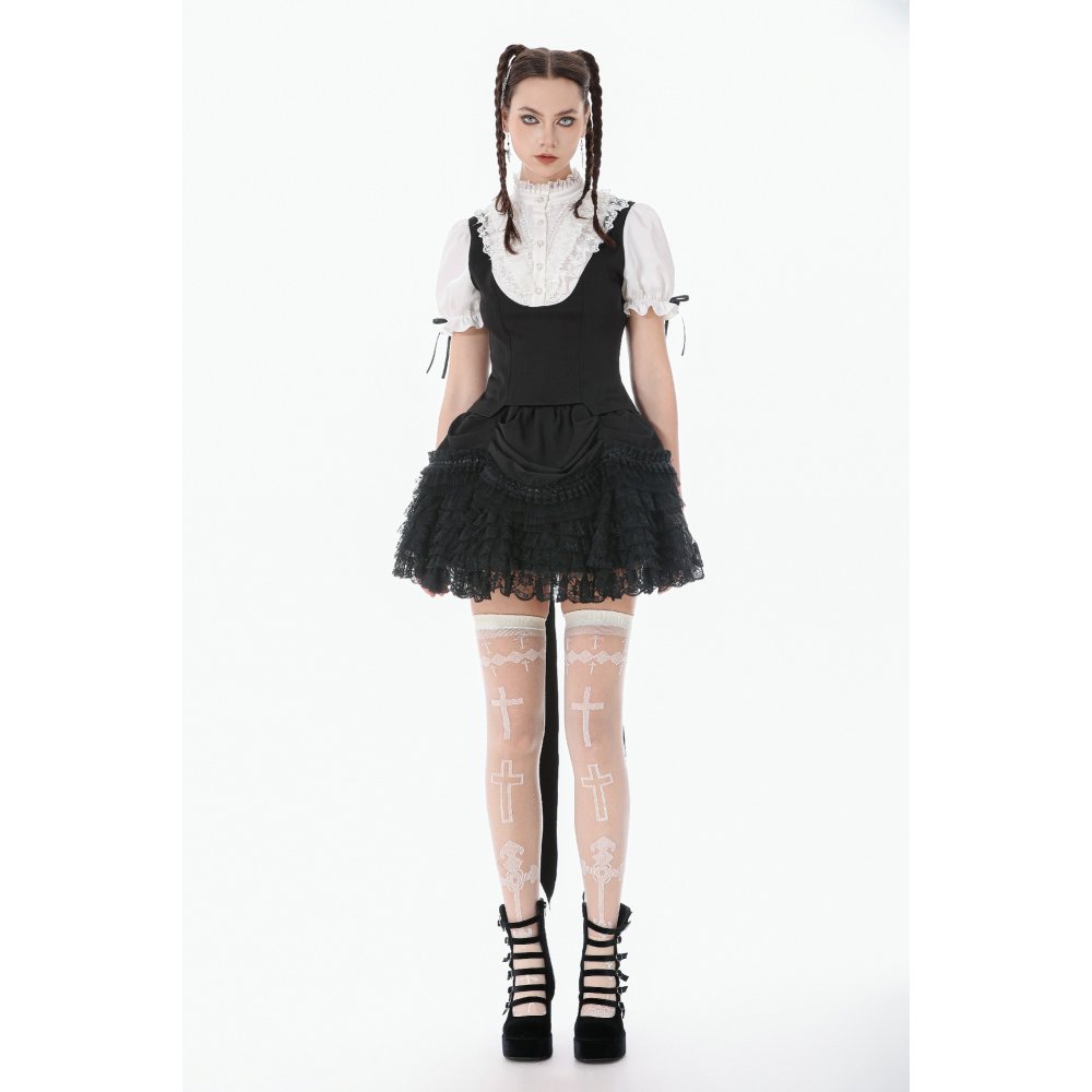 Dark In Love Gothic Lolita Petticoat Skirt