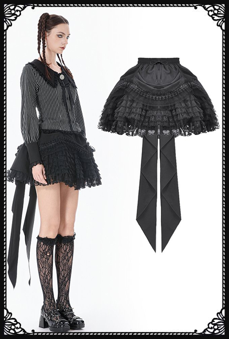Dark In Love Gothic Lolita Petticoat Skirt